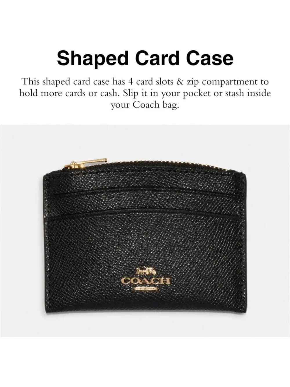Stylish Women's Shaped Card Case - Sleek Design, Perfect for Essentials
